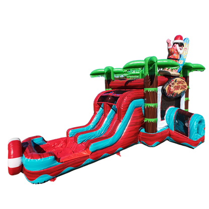 Santa Surf Shop Christmas Tiki Tovi Combo