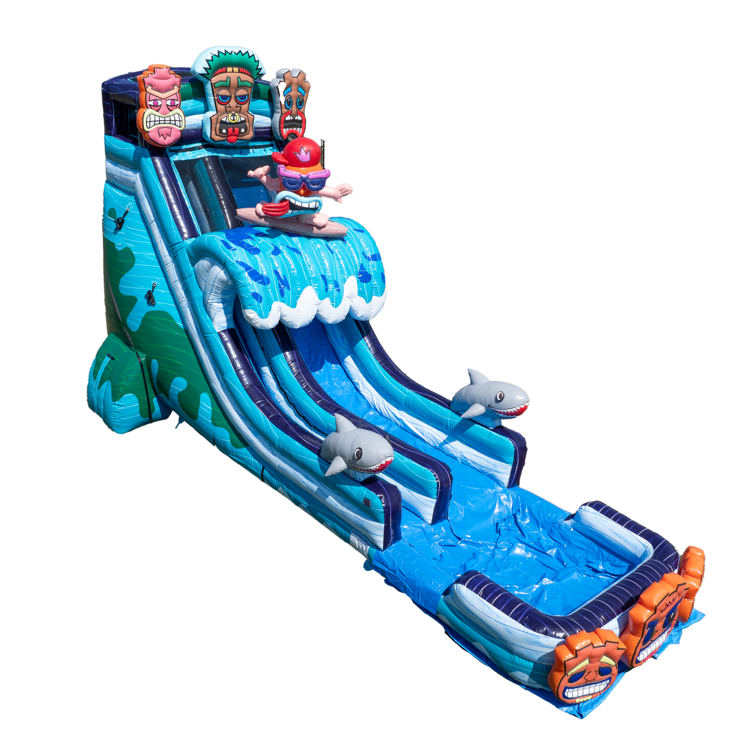 22FT Tiki Tovi's Single Lane Slide