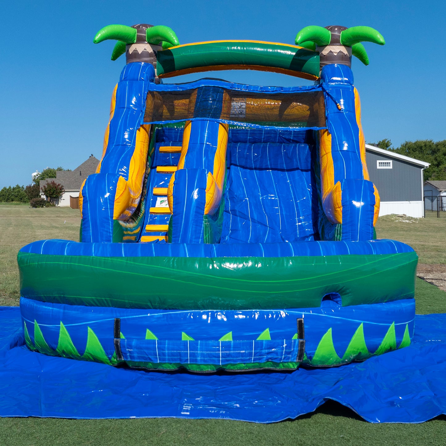 12FT Tropical Single Lane Slide