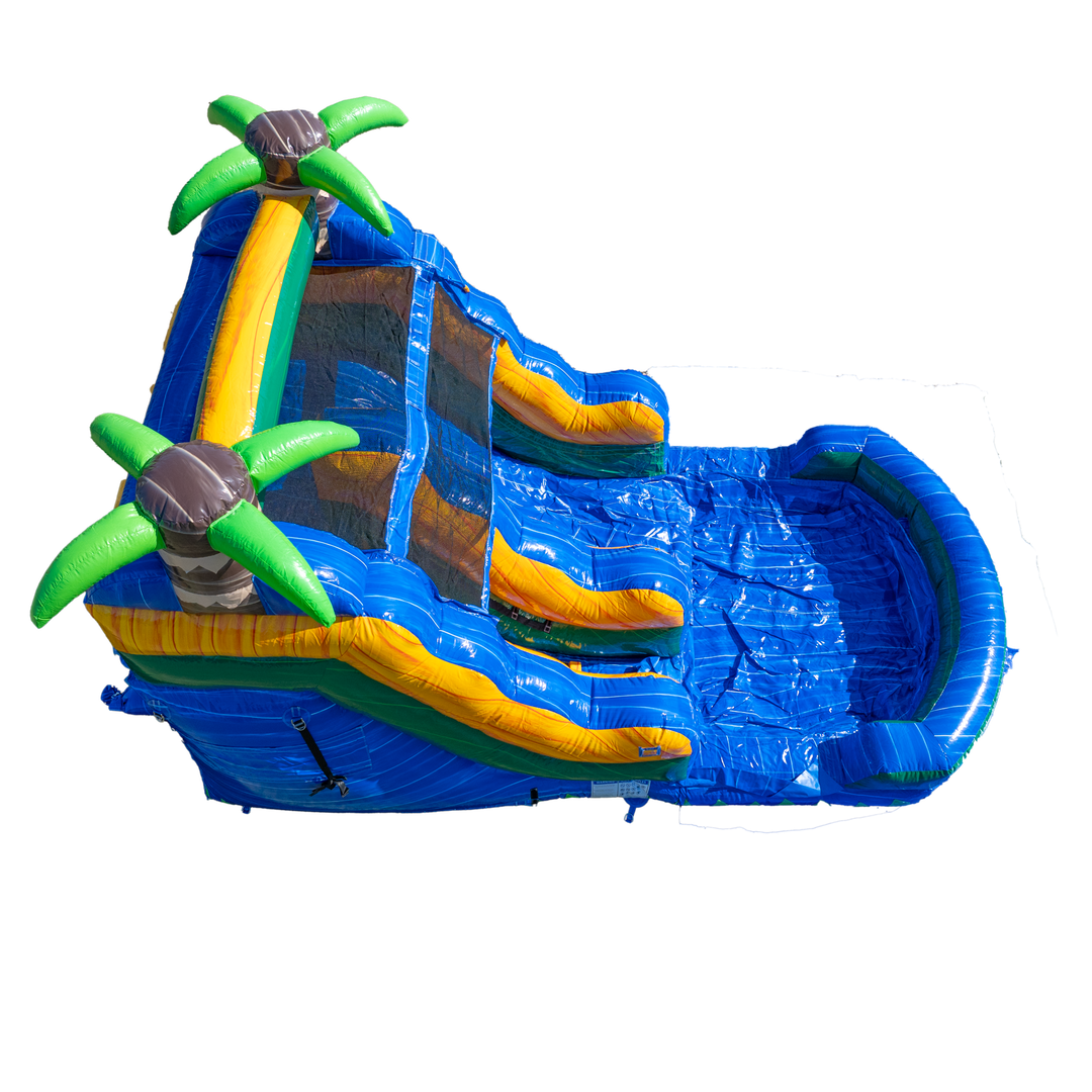 12FT Tropical Single Lane Slide