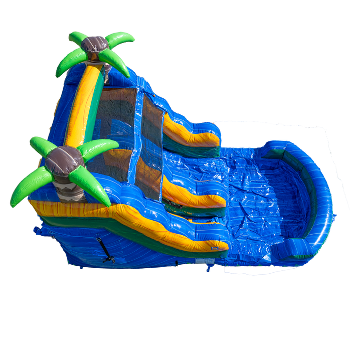 12FT Tropical Single Lane Slide