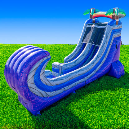 18FT Tropical Wave Single Lane Slide