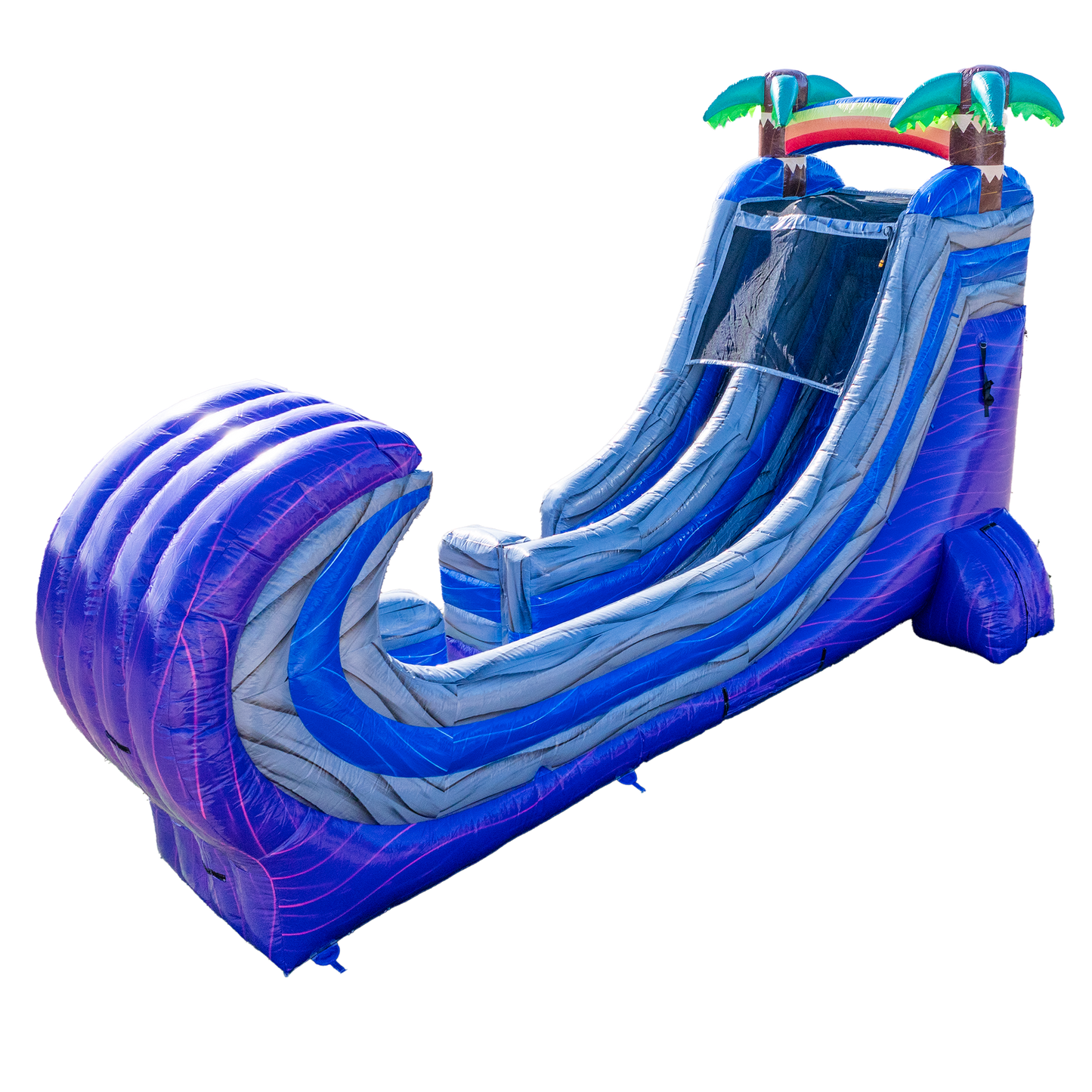 18FT Tropical Wave Single Lane Slide