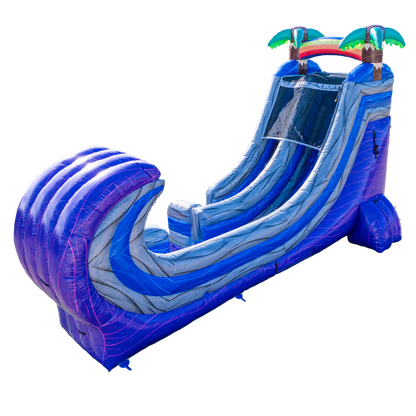 18FT Tropical Wave Single Lane Slide