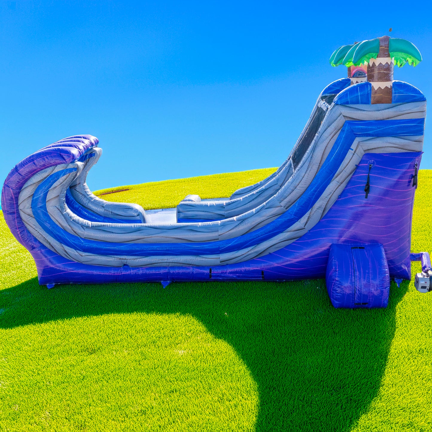 18FT Tropical Wave Single Lane Slide