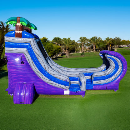 18FT Tropical Wave Single Lane Slide