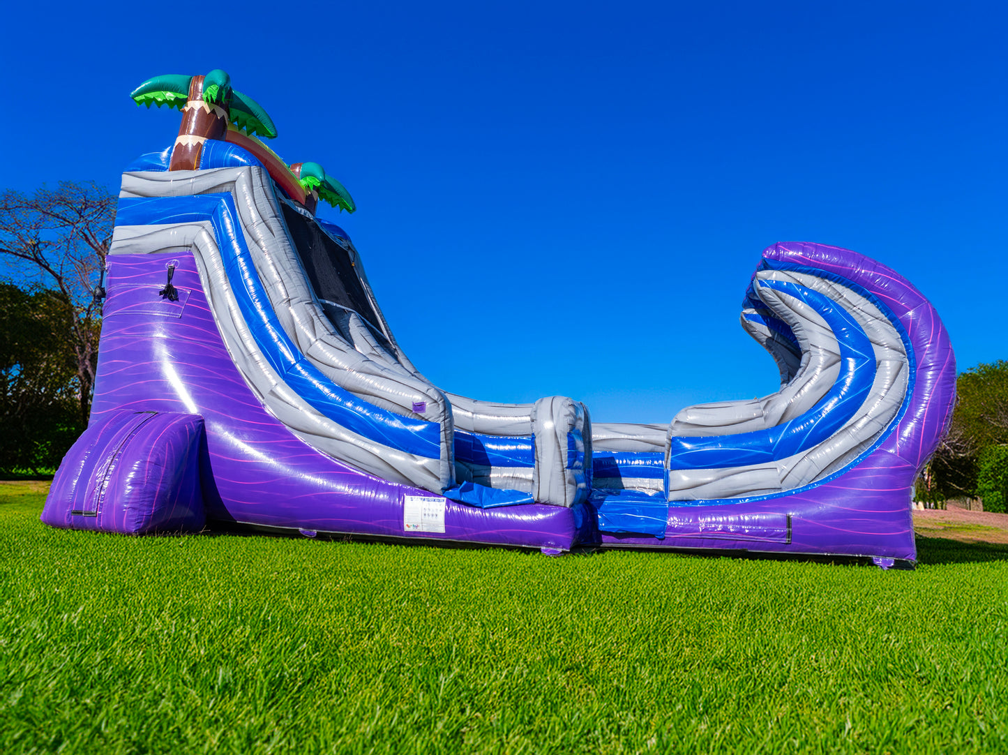 18FT Tropical Wave Single Lane Slide