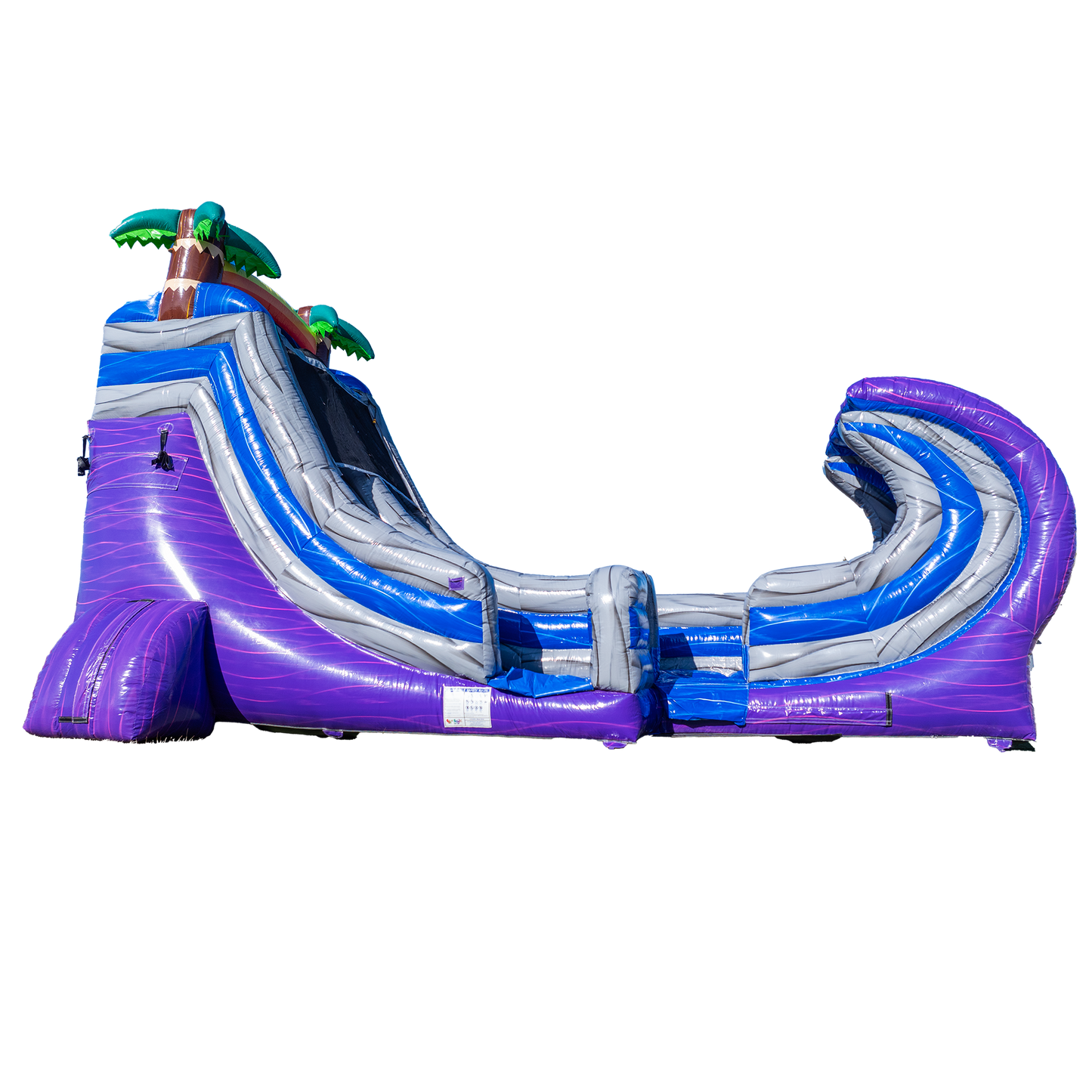 18FT Tropical Wave Single Lane Slide