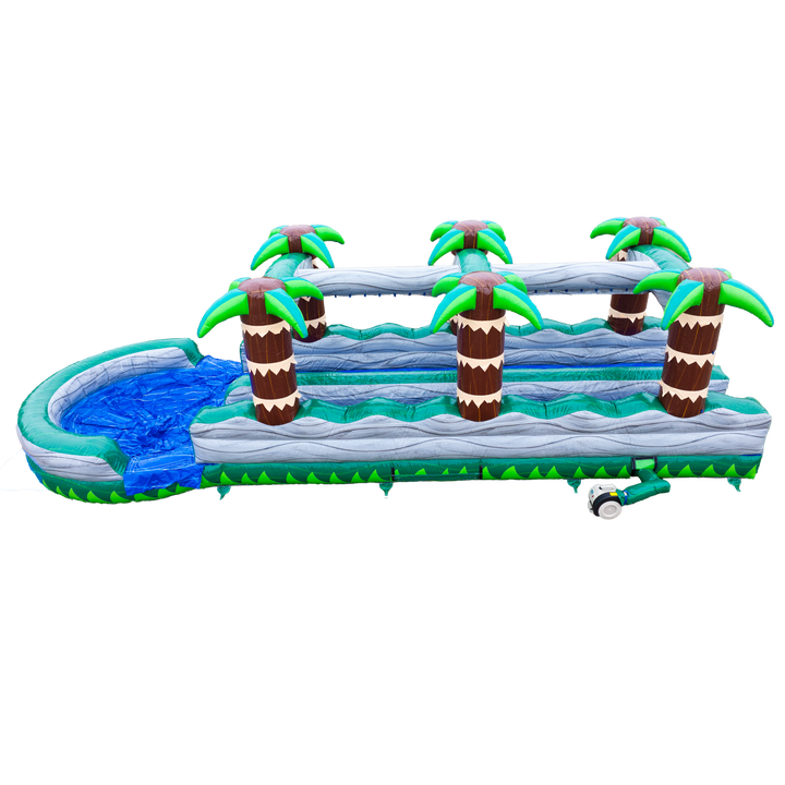 Green Tropical Dual Slip N Slide