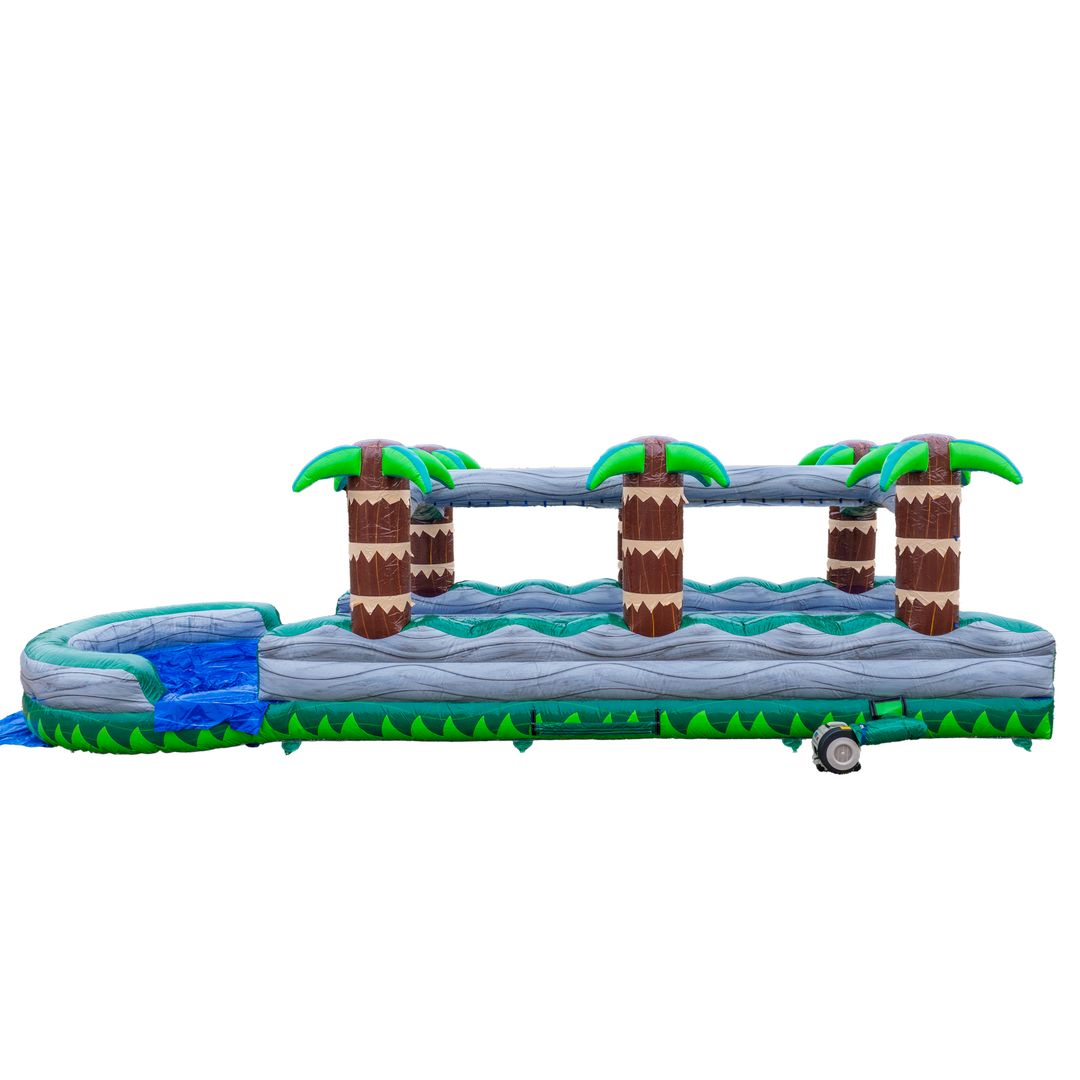 Green Tropical Dual Slip N Slide