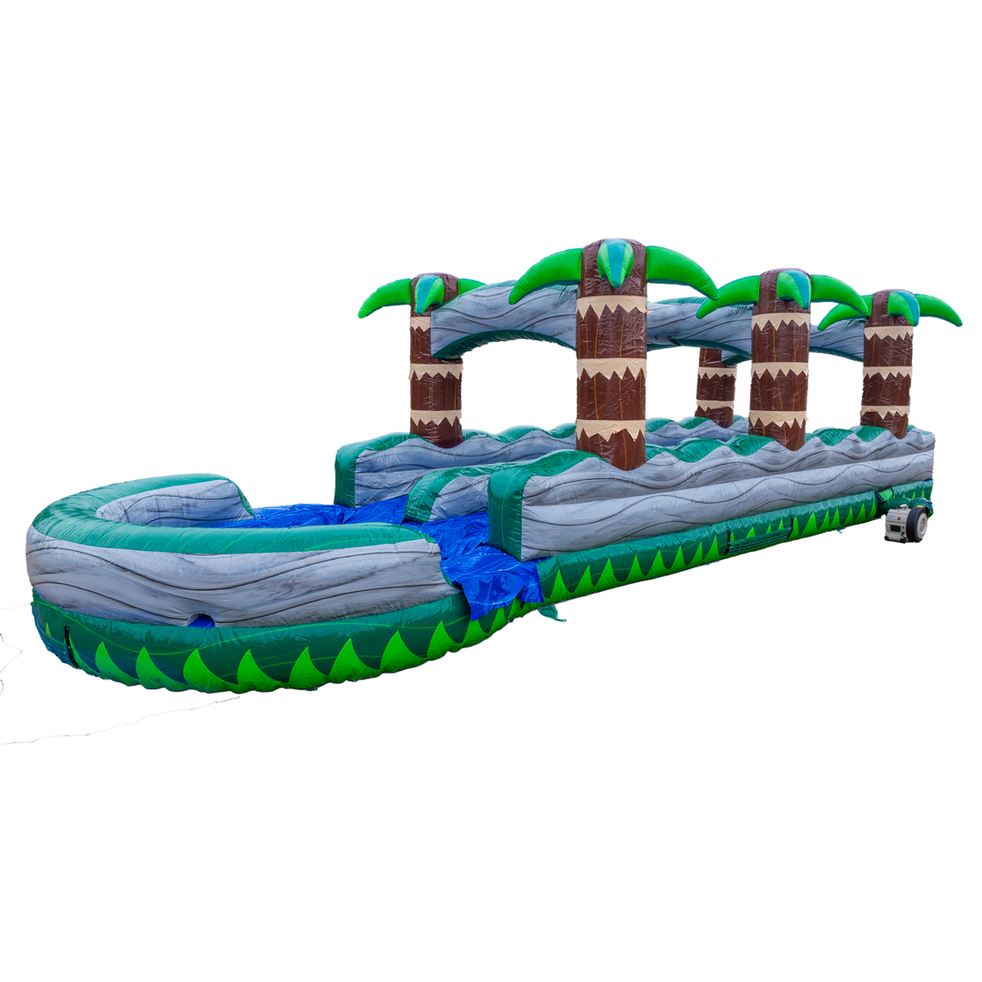 Green Tropical Dual Slip N Slide