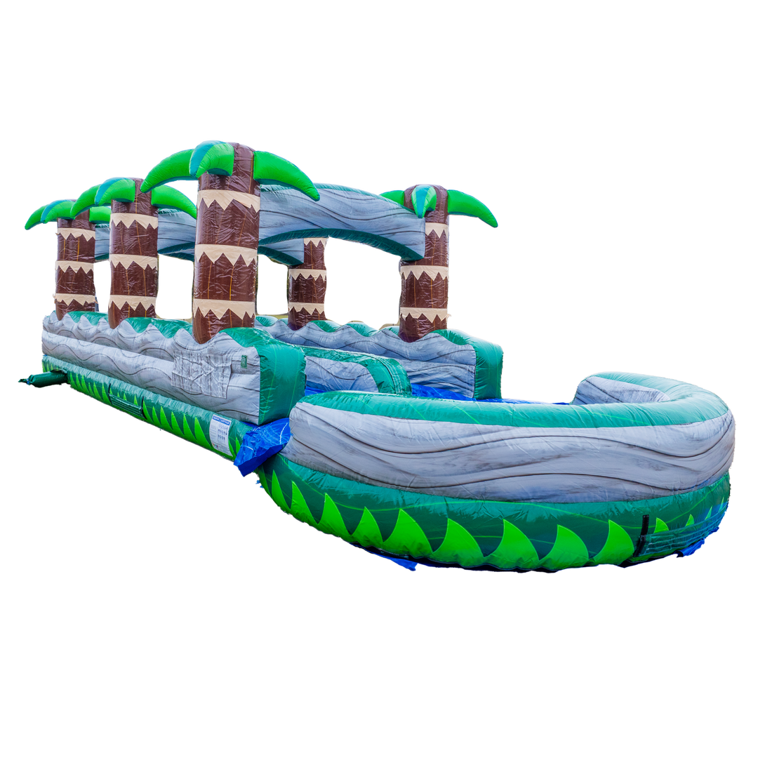 Green Tropical Dual Slip N Slide