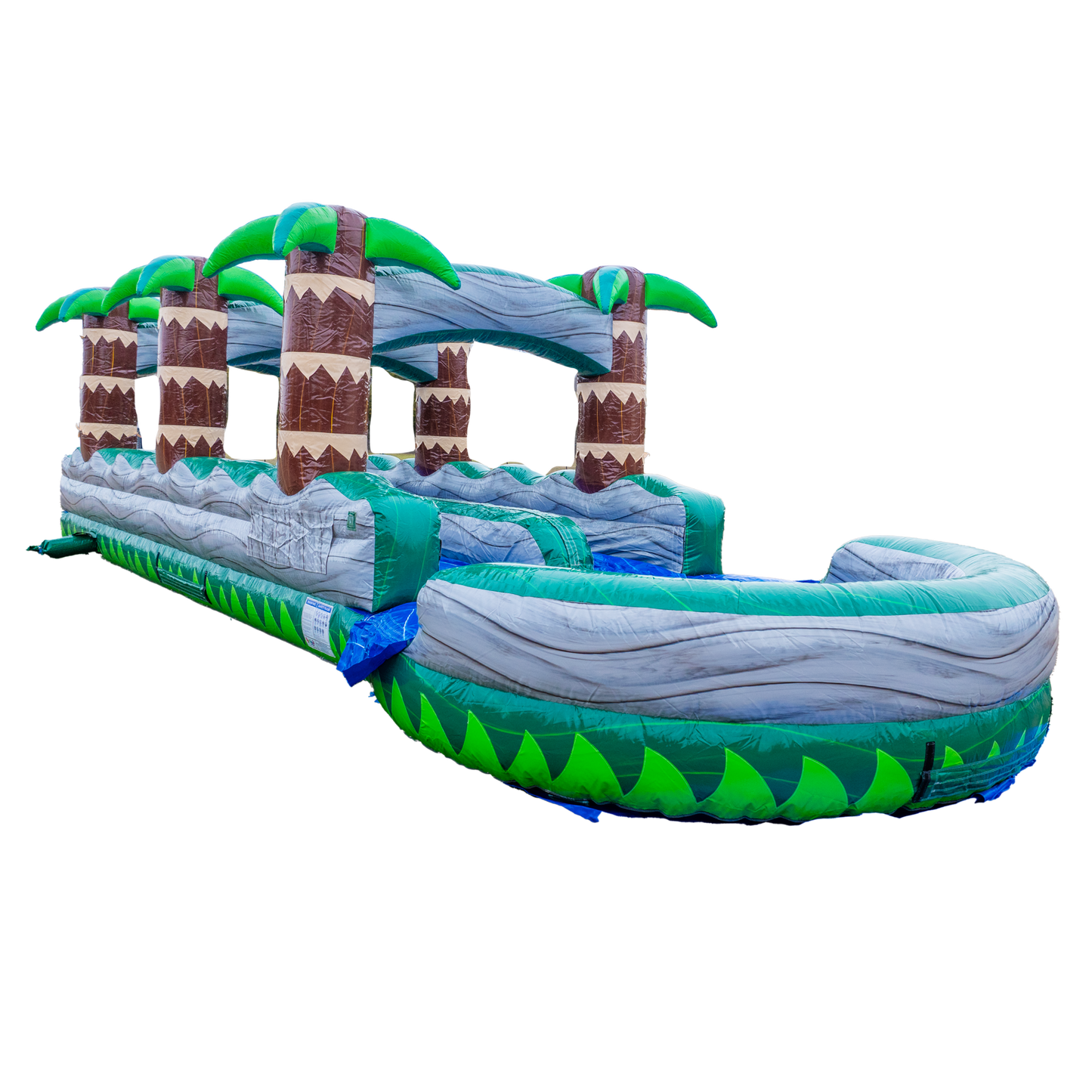 Green Tropical Dual Slip N Slide