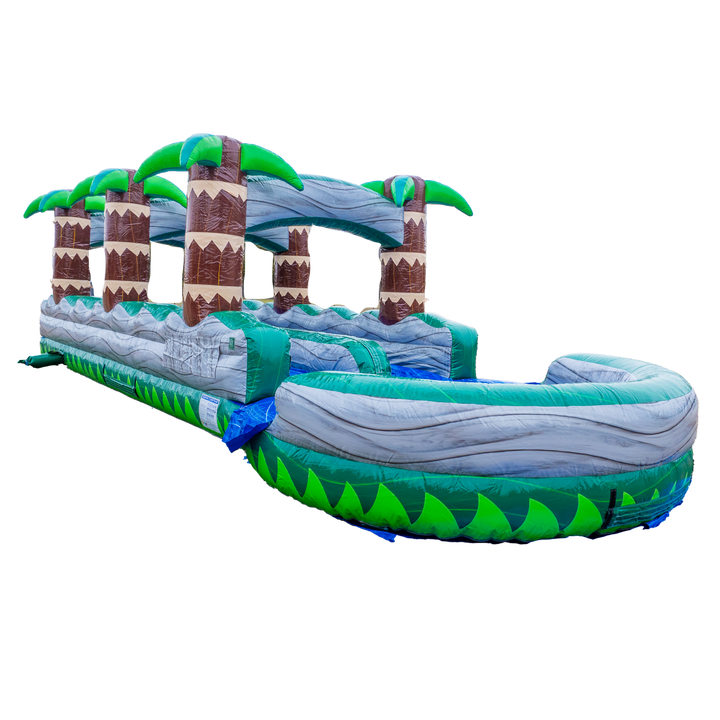 Green Tropical Dual Slip N Slide