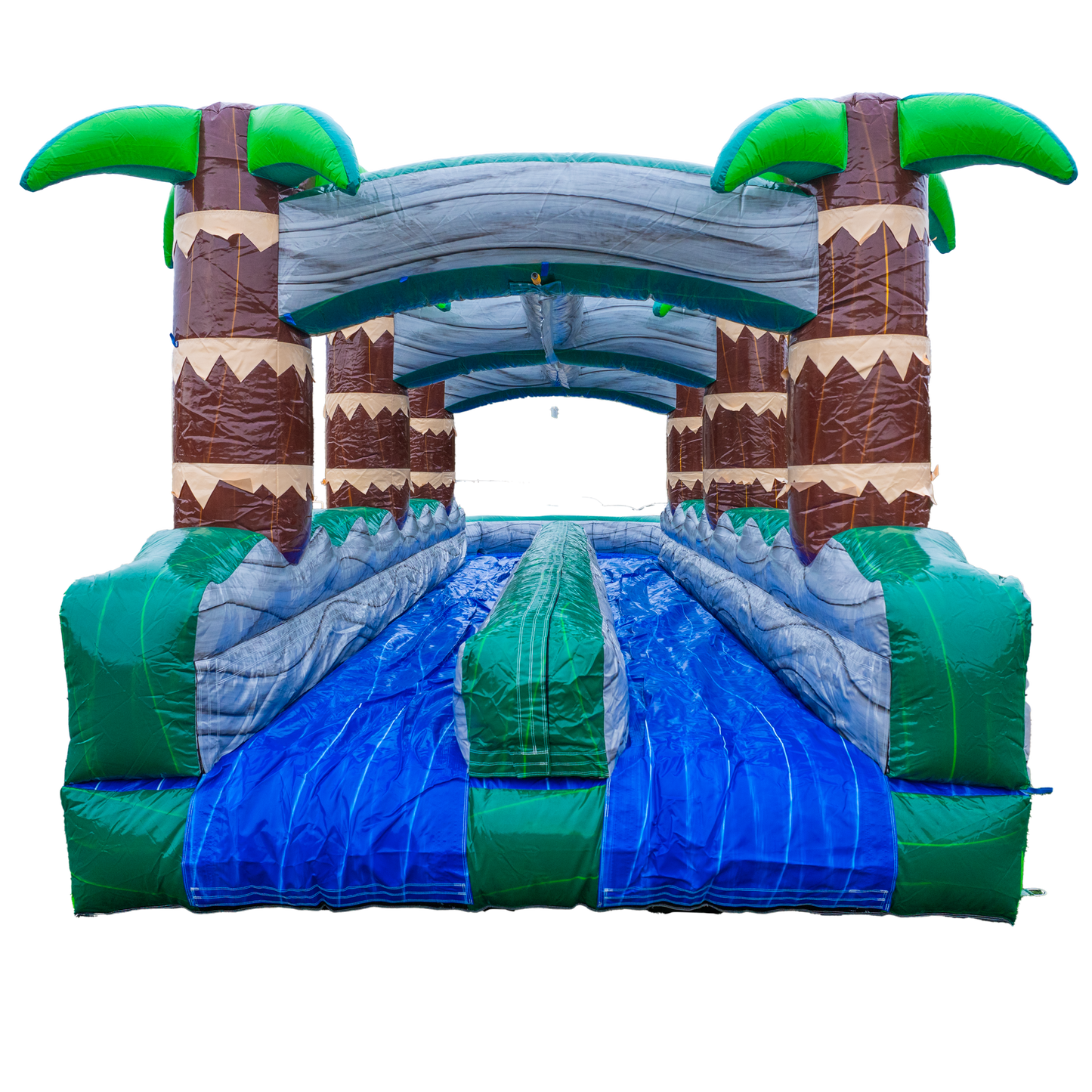 Green Tropical Dual Slip N Slide