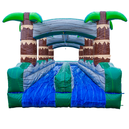 Green Tropical Dual Slip N Slide