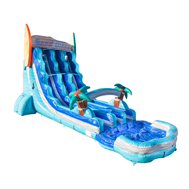 22FT Good Vibes Dual Lane Slide