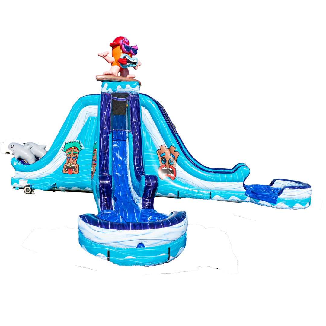 Tiki Tovi X-Treme Dual Lane Slide