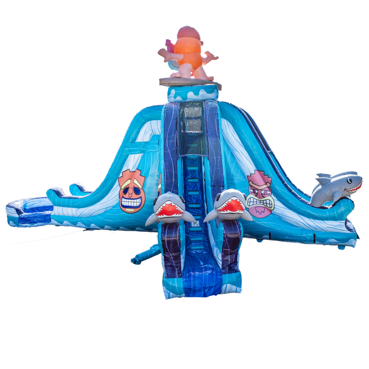 Tiki Tovi X-Treme Dual Lane Slide
