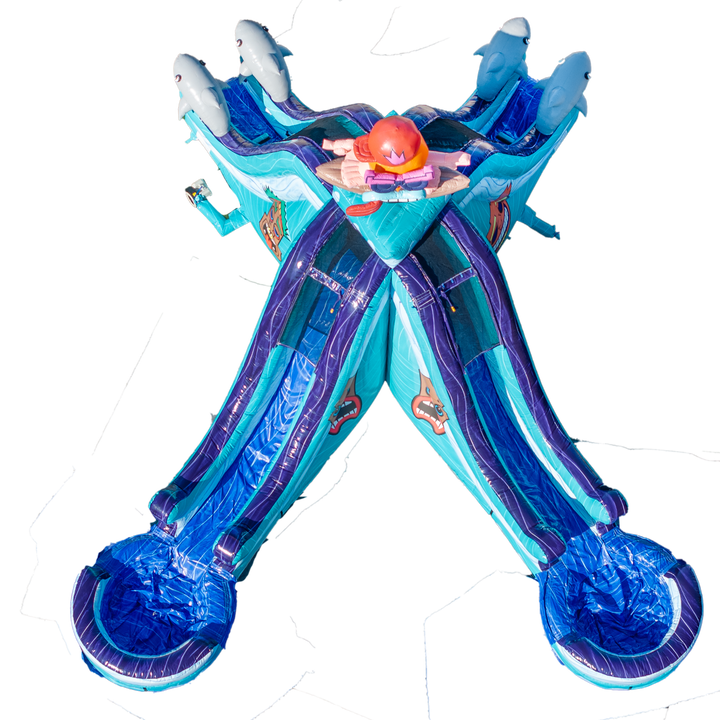 Tiki Tovi X-Treme Dual Lane Slide