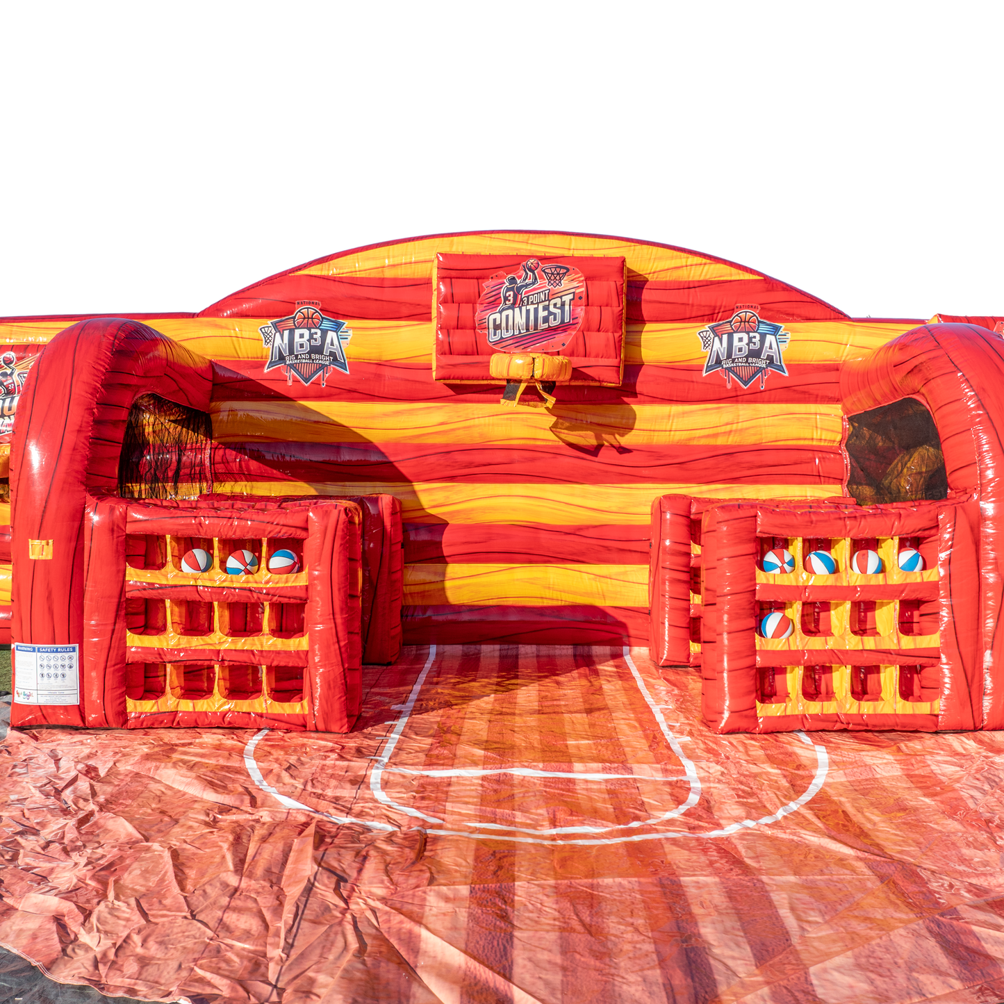 NB3A All Star Challenge Inflatable Basketball Game