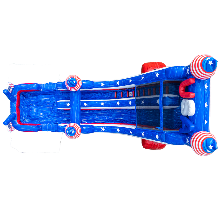 18FT USA Single Lane Slide