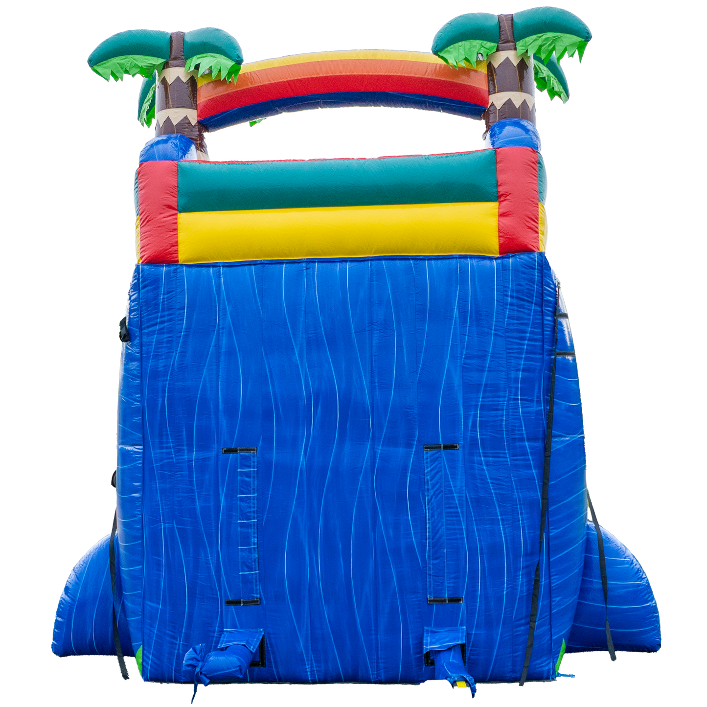 20FT Blue Paradise Dual Lane Slide