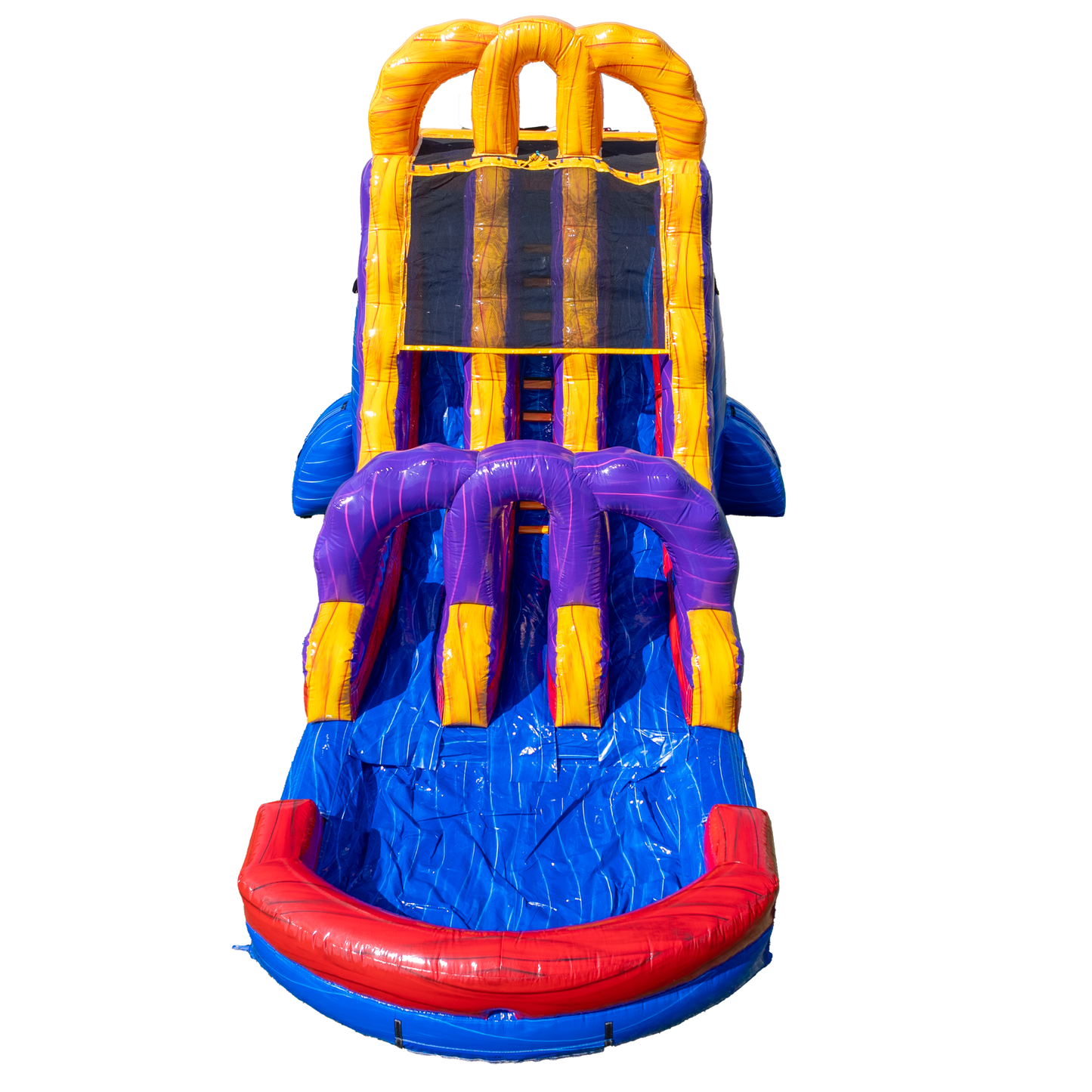 18FT Blue Lava Dual Lane Slide