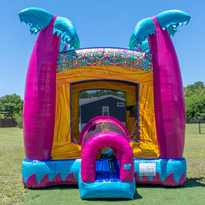 Teal Rippling Rush Bouncer