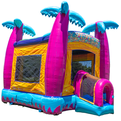 Teal Rippling Rush Bouncer