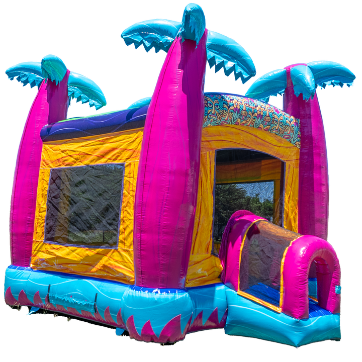 Teal Rippling Rush Bouncer