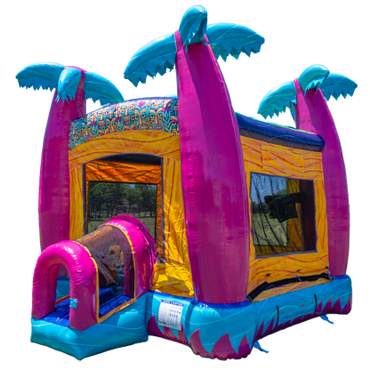 Teal Rippling Rush Bouncer