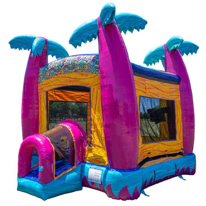 Teal Rippling Rush Bouncer