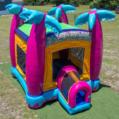 Teal Rippling Rush Bouncer