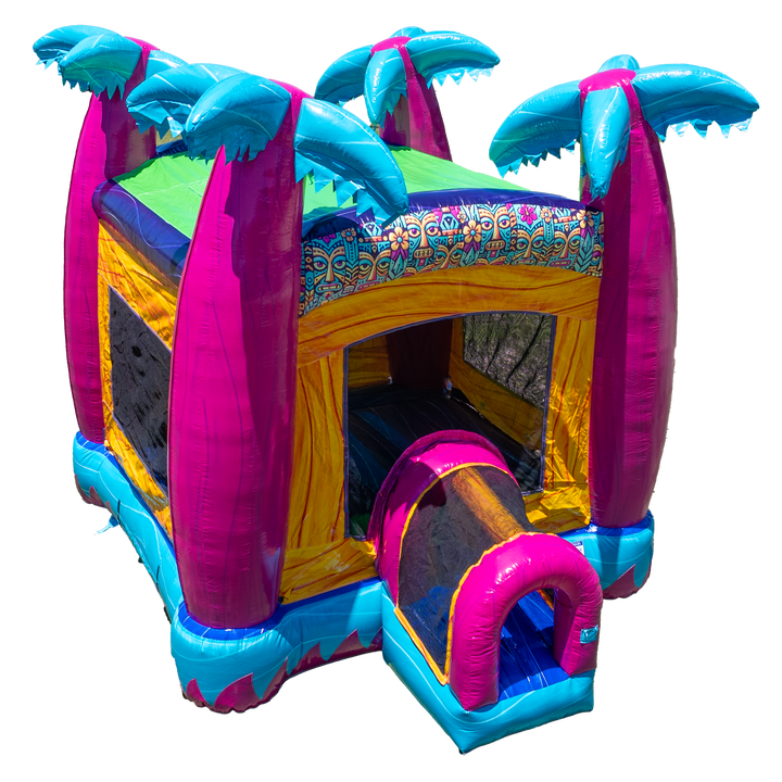 Teal Rippling Rush Bouncer