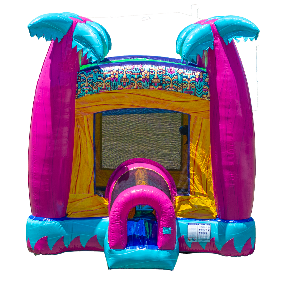 Teal Rippling Rush Bouncer