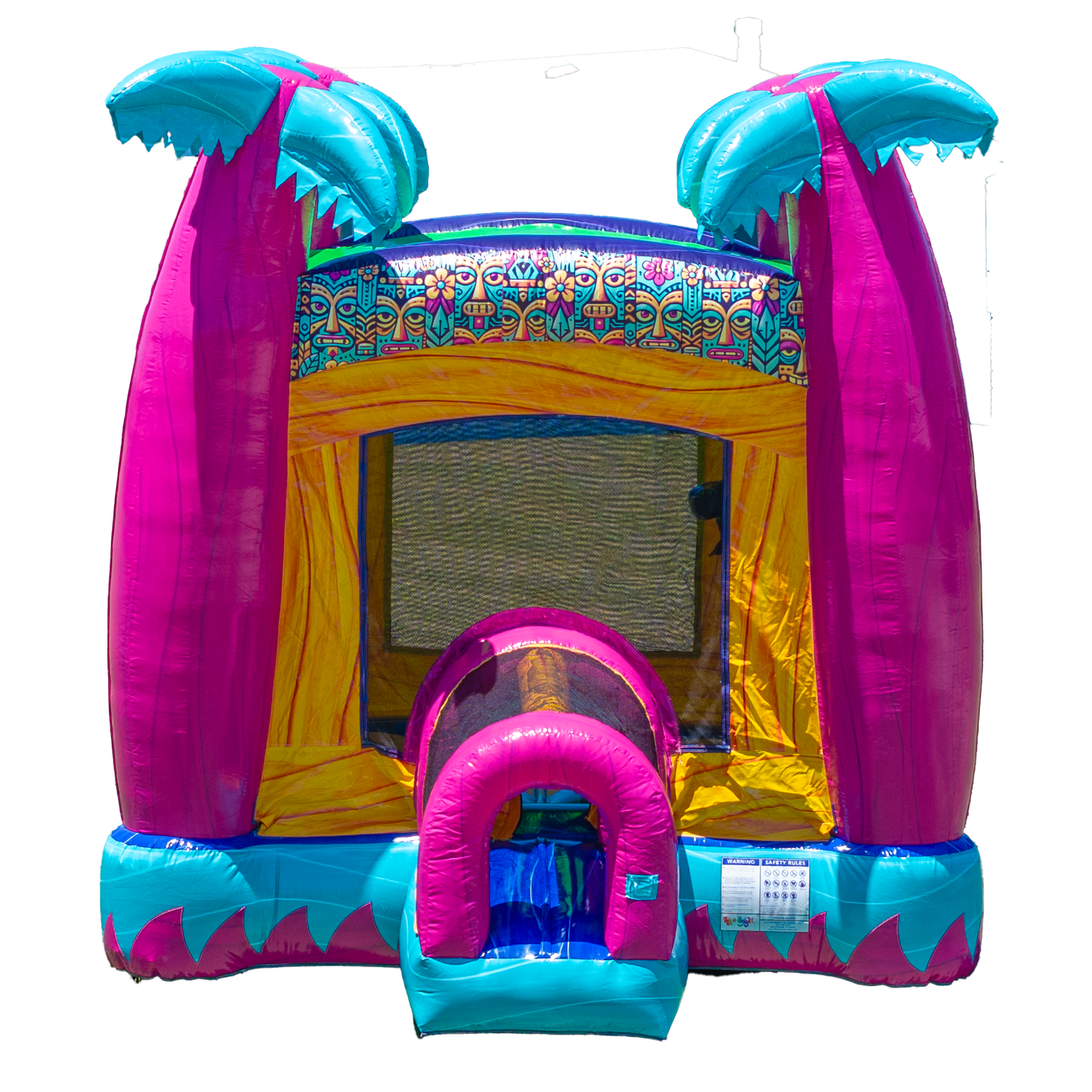 Teal Rippling Rush Bouncer
