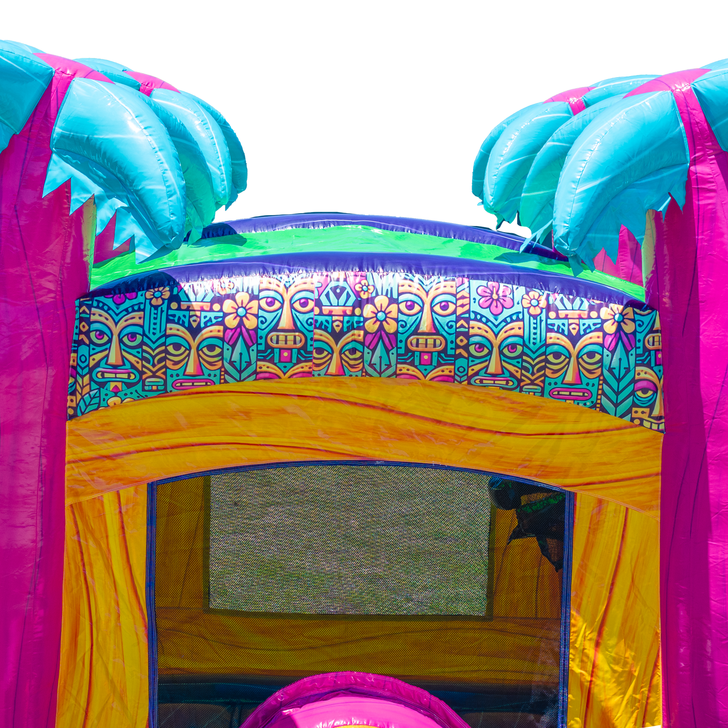 Teal Rippling Rush Bouncer