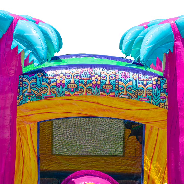 Teal Rippling Rush Bouncer