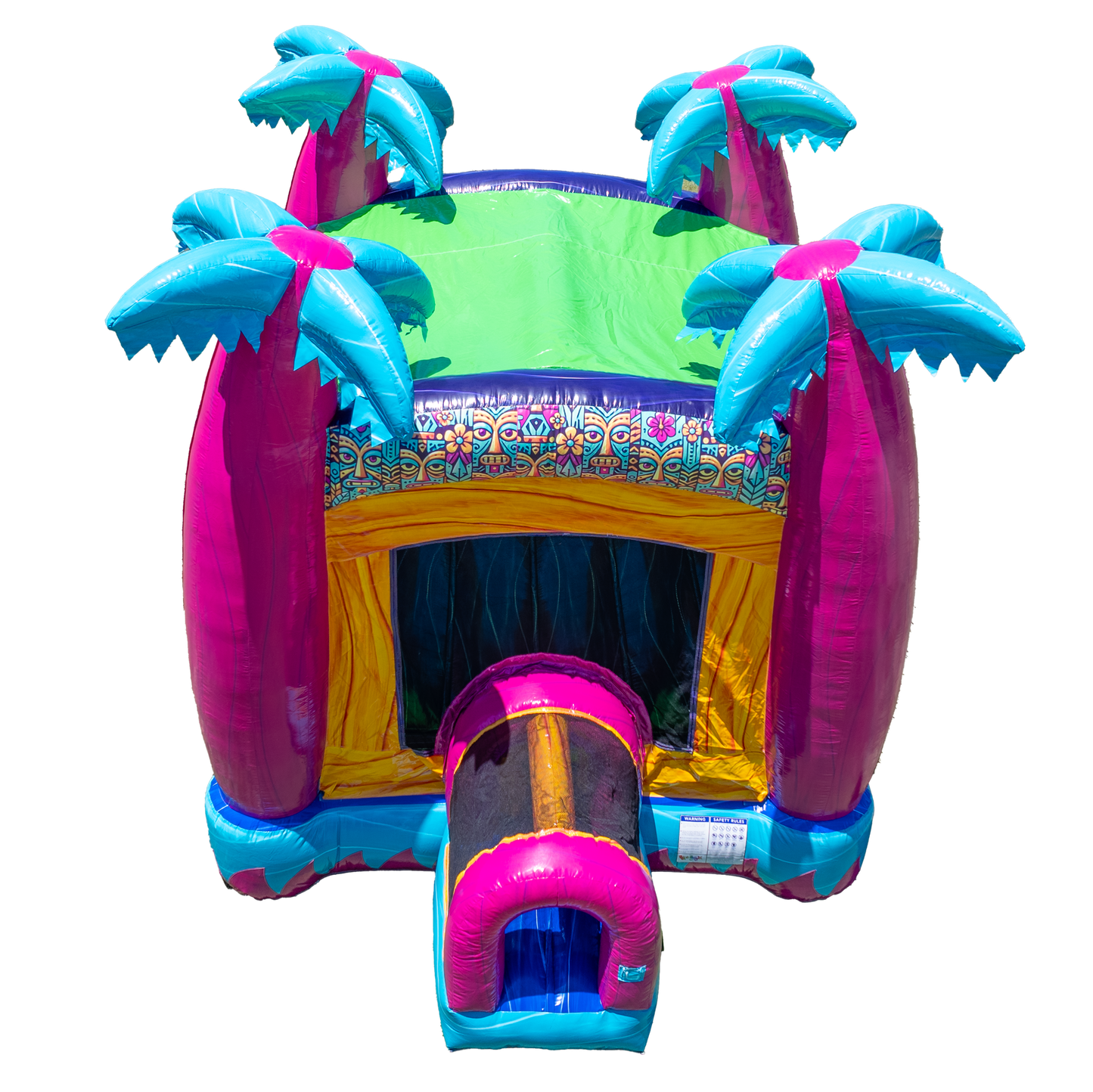 Teal Rippling Rush Bouncer