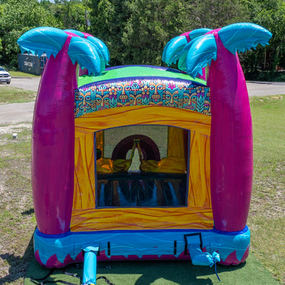 Teal Rippling Rush Bouncer