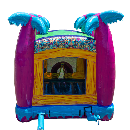 Teal Rippling Rush Bouncer
