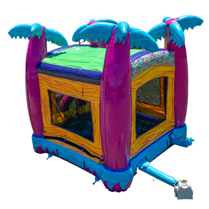 Teal Rippling Rush Bouncer