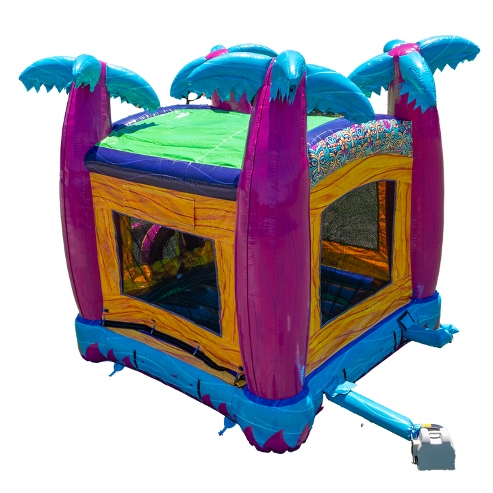 Teal Rippling Rush Bouncer
