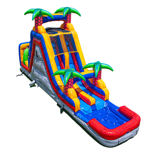 18FT Palms Obstacle Slide