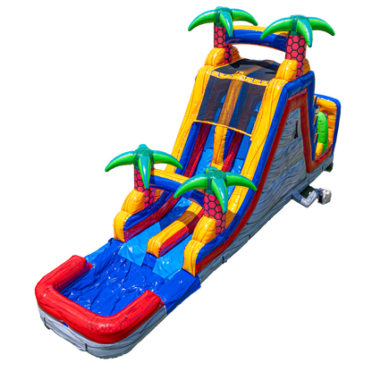 18FT Palms Obstacle Slide