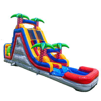 18FT Palms Obstacle Slide