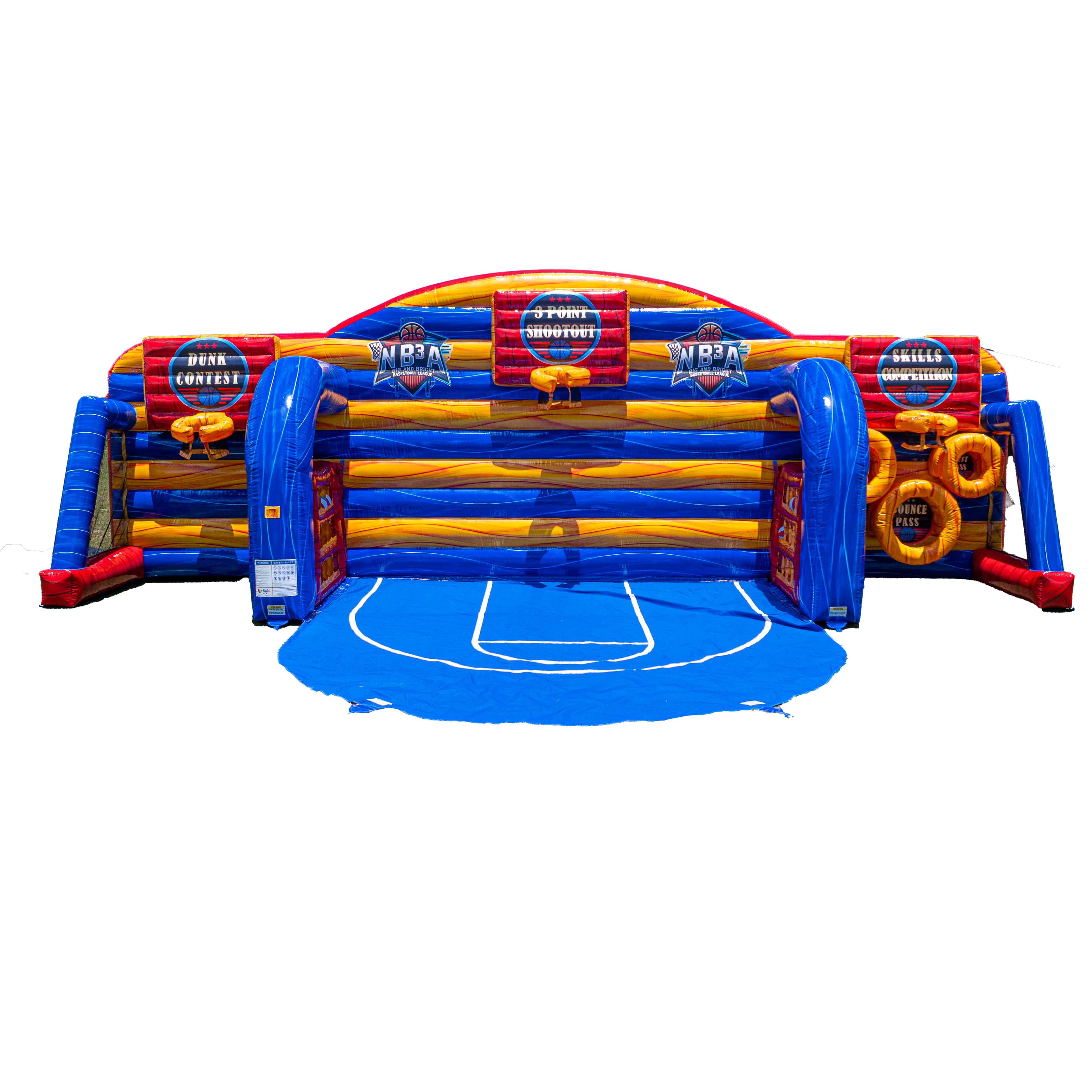 Mii Inflatable Custom Inflatable Basketball Game – Big and Bright Inflatables