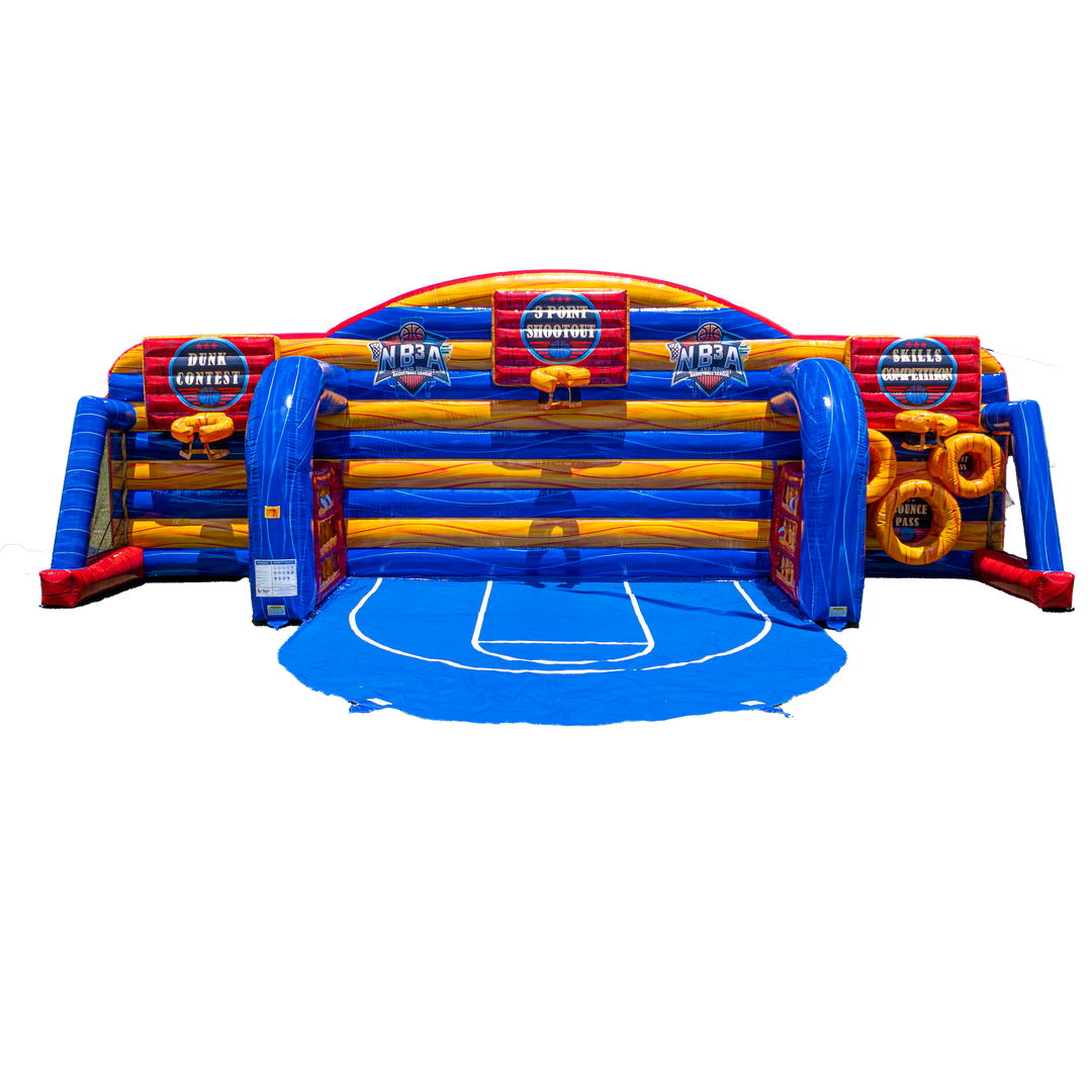 NB3A All Star Challenge Inflatable Basketball Game
