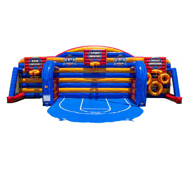 NB3A All Star Challenge Inflatable Basketball Game